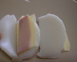 *かまぼこのハムチーズサンド焼き*作り方1写真