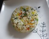 手抜きランチ❤和風あんかけチャーハン作り方5写真