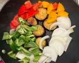 おかんレシピ𓀤𓀣パプリカ入り黒酢あん酢鶏作り方4写真