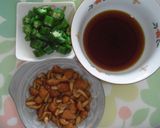 簡単♬おくらときのこの和風和え♬作り方1写真