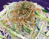 しらすとズッキーニのパスタ作り方9写真