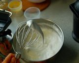 チョコチップ&バナナのシフォンケーキ作り方3写真