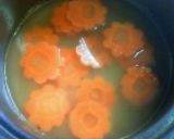 お花のにんじんグラッセ☆作り方2写真