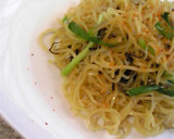 塩昆布と桜海老の焼きそば☆柚子風味☆作り方6写真