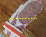 豚肉の長芋くるくる巻き作り方2写真
