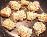 ✿鶏肉の海苔塩パン粉焼き✿作り方4写真