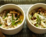 レンジで♪豆腐ときのこのふんわり蒸し作り方6写真