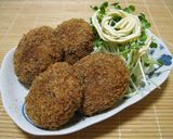 豚ひき肉とごぼうのしぐれ煮コロッケ作り方5写真