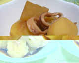 イカと大根とじゃがいもの煮物☆作り方5写真