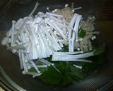 夏のもう一品！ミツバとエノキの梅和え作り方1写真