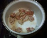 夏なのに冬の瓜？冬瓜と鶏の煮物作り方3写真