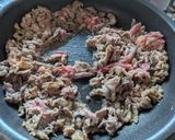 今日の夕食♡ニンニク香る!ラム肉野菜炒め作り方3写真