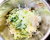 黒酢とたまり醤油のキャベツコーンサラダ作り方3写真