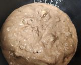 計量不要⭕炊飯器でチョコバナナケーキ🍌🍫作り方3写真