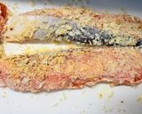 鮭のマヨマスタードパン粉焼き作り方2写真