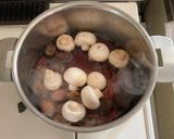 天津甘栗とマッシュルームの煮物作り方3写真