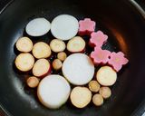 おせちリメイク　生麩と甘い野菜のソテー作り方2写真
