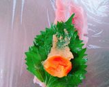 ＊豚肉の大葉と柿のくるくる味噌󠄀焼き＊作り方2写真
