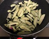 簡単おかず♪なすの大葉味噌炒め作り方3写真
