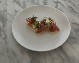生ハムとクリームチーズのカナッペ作り方3写真