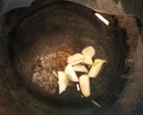 豆苗のにんにく炒め作り方5写真