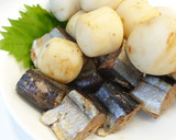 さんま煮付け缶　サンマと里芋の煮付け作り方4写真