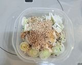 手で食べるヘルシーネギだれお豆腐おつまみ作り方1写真