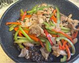 シャキッとパプリカの青椒肉絲作り方9写真