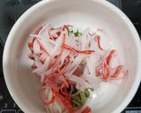 きゅうりとカニカマボコのサラダ作り方3写真
