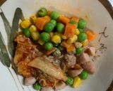 全てレンジ洋風キムチピリ辛オムライス弁当作り方3写真