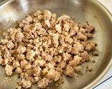 時短！節約！お弁当にもひき肉そぼろ牛豚鶏作り方1写真