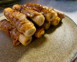 ちくわチーズ豚肉巻き作り方5写真