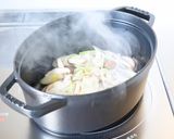 簡単手軽な【豚もやしのにんにく味噌鍋】作り方1写真