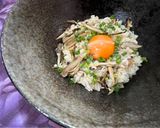 ごぼうが香る⭐︎ネギじゃこ焼き飯作り方5写真