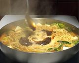 手作り辣油の旨辛蒙古タンメン風ラーメン作り方28写真