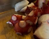 たことアボカドの青とうがらし味噌和え作り方2写真