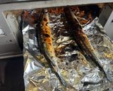 魚屋の技！魚の解凍とオリーブみりん塩焼き作り方5写真