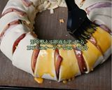 ベーコンポテトのホリデーリングパイ作り方7写真