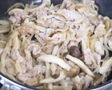 豚こまとしめじのハヤシ炒め作り方3写真