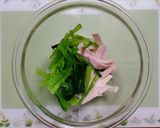節約簡単夕飯もやしと小松菜顆粒ポン酢ナムル副菜作り方5写真