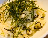 しろごはんと塩昆布のシンプル炒飯作り方3写真