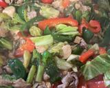 オイスターソースの野菜炒め作り方4写真