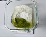 米粉　抹茶チョコチップ蒸しパン作り方1写真