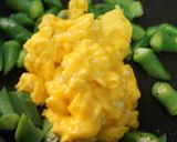 茹でおくらと卵の炒め合わせ作り方6写真