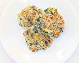 簡単！お子様にも！野菜たっぷり米粉おやき作り方12写真
