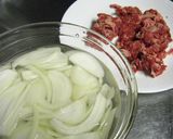 懐かしい味♪牛肉のケチャップ炒め作り方1写真