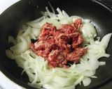 懐かしい味♪牛肉のケチャップ炒め作り方3写真
