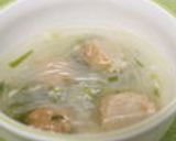 塩麹さんで中華風鶏だんごスープ作り方7写真
