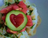 太陽のトマトご飯...♡作り方2写真