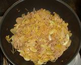 丼にもどうぞ☆キャベツと豚肉のすき煮風作り方5写真